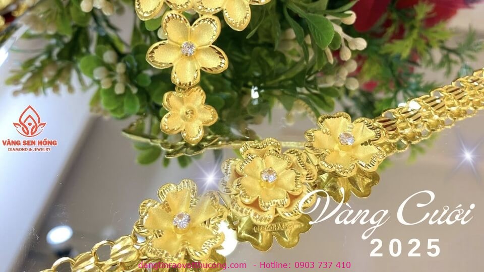 Bộ Vàng Nhẫn Cưới Đẹp Giá Tốt tại Thủ Đức